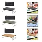Camping Table Foldable Stable Outdoor Table for Travel Garden Barbecue