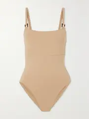[Melissa Odabash] Melissa Odabash - St Lucia Swimsuit - Tan - UK 14 UK 14 Brown