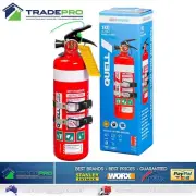Quell Fire Extinguisher Auto Marine 1kg ABE Stainless Double Twin Latch Bracket