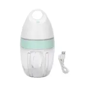Household Automatic Whisk Electric Milk Frother Whipped Cream Mixer USB Recharge