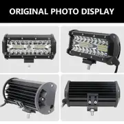 7" LED Light Bar - 120W Offroad Driving Lights for Cars, Boats, and Trucks - Waterproof and Durable with Combo Beam Pattern