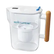 Jarras filtro Pure 10 tazas 150 Gal Tritan sin BPA elimina flúor cloro plomo.
