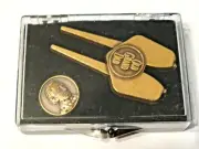 DIVOT TOOL AND BALL MARKER ~ "OLD GRAND DAD" ~ NICE GOLF ACCESSORY
