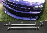 Silver 8"-11" Strut Support Rod for Land Rover MINI Bumper Lip Diffuser Spoiler (for: Land Rover)