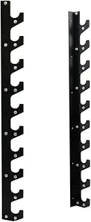 Olympic Barbell Rack Bar Storage, Weight Bar Holder, Barbell Storage, Horizontal Barbell Wall Mount Bar Plate Storage Rack- 10 Bars