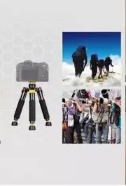 Camera Monopod with Metal Tripod Base