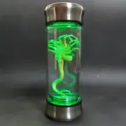 Alien Glow Jar Xenomorph Specimen Facehugger Embryo Glass Jar Movie Prop Replica