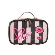 Pu Leather Portable Women Cosmetic Bag Multifunction Travel Storage Organize Portable Handbag Zipper Makeup Case