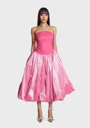 [AMYLYNN] Alexa Puffball Dress
