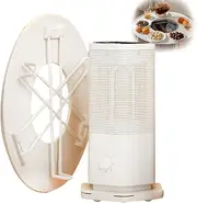 Five Side Heater Barbecue Type, Portable BBQ Grill Camping Oven, 3-Speed Timing Function with Removable Tray, Dumping Power Outage, Anti-Scald Grille, Can Make Tea and Warm Milk, Suitable for Home