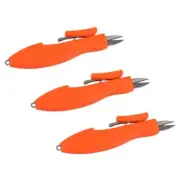 3pcs Retractable Scissors Snips Cutter for Fishing Hiking