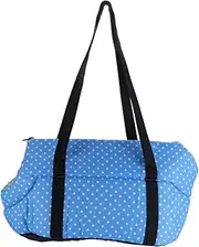 PERSELOSO 1pc Small Pet Backpack Portable Dog Shoulder Bag for Travel Breathable and Wear Resistant Design Comfortable for Left Right Shoulder Carrying Blue Small