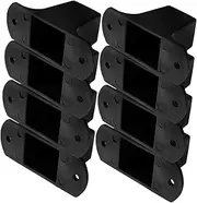 Kisangel 8 Sets Durable Speaker Pad of Sturdy Feet for Amplifier Protection Non Scratching Base Accessories for Cabinets Instruments and More Height