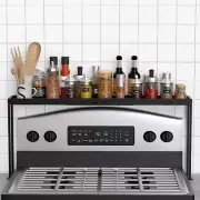 Stove Top Shelf, Kitchen Over Shelf for Stove, Stove Spice Rack for Top, Adju...