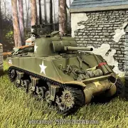 W BRITAINS #25207 U.S. M4A3(75) Sherman Tank 6th Armored Division Germany 1945