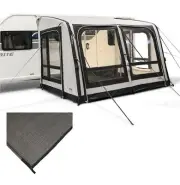 Vango Balletto Air 330 Inflatable Caravan Porch Awning & Carpet Package