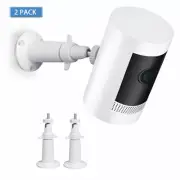 Metal Wall Mount for Ring Stick Up Cam Wired/Battery HD Security Camera
