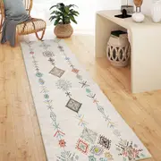 Marlow Floor Rug Hallway Runner Washable Soft Plush Carpet Non Slip 180X60cm