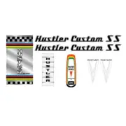 Master Sports - Custom SS HUSTLER decal set - old school bmx