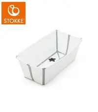 在飛比找樂天市場購物網優惠-挪威 STOKKE Flexi Bath 摺疊式浴盆- 白色