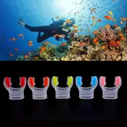 Silicone Throwaway Underwater Diving Breathe Tube Snorkel Dive Mouth Regulat.GA