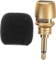 Vaguelly Mini Microphone for Phone Portable Plug in Mic for Smartphones Tablets Stylish Design Durable Reliable for Voice Recording Karaoke Vlogging More