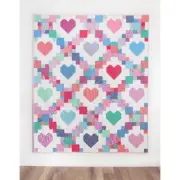 Cluck Cluck Sew Heartsy Quilt Pattern