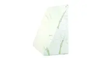 Cool Gel Memory Foam Wedge Pillow Removable Bamboo Cover Cushion Neck Support