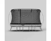 Gunmetal Grey Springfree® Large Oval Trampoline