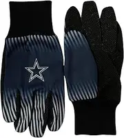 FOCO NFL Black & Team Color Work Glove