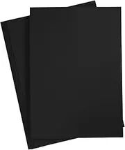 A4 Black Cardstock, A4 210x297mm, 210-220g, black, 10sheet