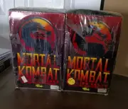 2X MORTAL KOMBAT FACTORY SEALED BOXES BY CLASSIC 1994. VERY RARE ! 2 BOX LOT