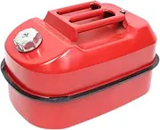 Gas Fuel Tank Container Practical Steel Plate Multipurpose Sturdy Good Sealing for Suvs Utvs ATV Horizontal Oil Drum, 20 L