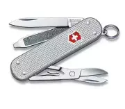 NEW VICTORINOX CLASSIC ALOX SILVER SWISS ARMY KNIFE Multi Pocket Tool Gadget
