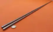 1018 Steel Square Bar, 5/16" Thick x 5/16" Wide x 60" Length, 2 Units, 10 Ft