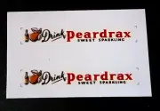 Matchbox Lesney Stickers for 56a London Trolley Bus 'Drink Peardrax'
