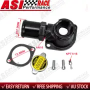 BARRA THERMOSTAT HOUSING FOR FALCON XR6 TURBO FORD Engine Water Pump black ASI
