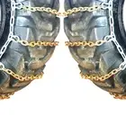 Titan Alloy Square Link Tractor Tire Chains Ice Snow Mud 10mm 11.00-16