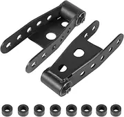 2”-3” Rear Lowering Drop Shackles Kit Specifically Suited for 2007-2018 Chevy Silverado 1500, Sierra 1500 & 1988-2000 C - Series Pickups