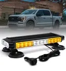 Double Side 32 LED Strobe Flashing Light Bar Emergency Hazard Warning Lighting