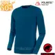 【瑞士 MAMMUT 長毛象】Sertig Longsleeve 男款 長袖圓領多功能排汗上衣(UPF50抗UV)/Power Dry吸濕快乾/1016-00020-50134 波賽頓藍