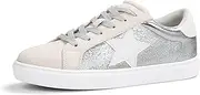 [PARTY] Women's Fashion Star Sneaker Lace Up Low Top Comfortable Cushioned Walking Shoes