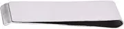 [DEARMAMY] Classic Stainless Steel Money Clip Cash Wallet Note Clip Credit Holder Versatile Holder for Cards and Money