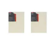 2x Jasart Studio 3/4" Thin Edge 12x16" Wooden Artist Board Art Painting/Drawing