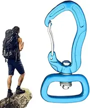 Carabiner Clip, Sport Carabiner, D Ring Shape Small Clip Hook for Climbing Hiking Camping Fishing Rock Climbing Rappelling