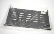 NavePoint Universal Rack Tray Vented Shelves 1U Black 10" 250mm Deep No Lip