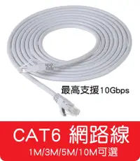 在飛比找松果購物優惠-【艾思黛拉】高品質 現貨 CAT6 網路線 1~10M AD