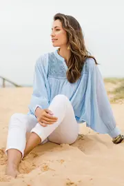 Into The Sunshine Blouse--BOHO-847