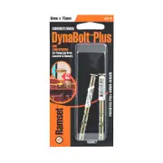 Ramset 6 x 75mm DynaBolt Plus Flat Head Bolt - 2 Pack