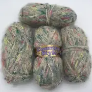 4 Skein Sirdar Country Style Brushed Tweed Yarn Multicolor Made In England